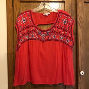 American Eagle Coral Top Size XL